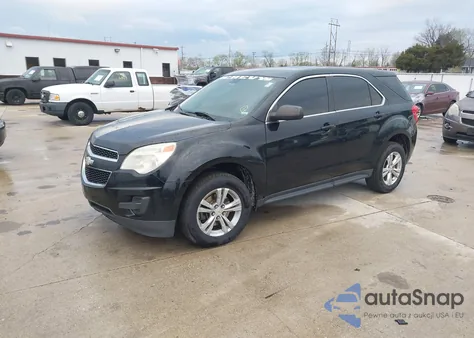 2011 Chevrolet Equinox Ls from USA, damaged, VIN 2GNALBEC3B1151598